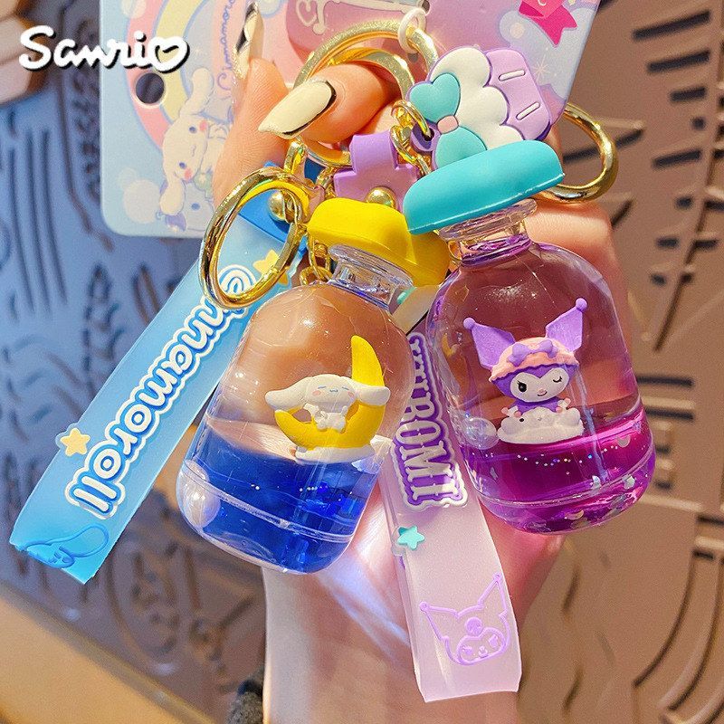 女公仔钥匙链甜心三丽鸥旋转挂件