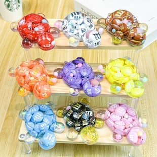 巨无霸夜光流沙乌龟M豆小可爱摆件饰品龟太爷创意手工diy桌面摆件