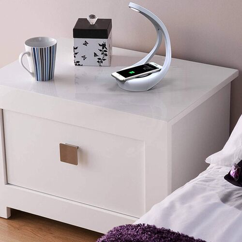 Desk Lamp Wireless Charger TablCe Lamp - Bedside Lamp  Dimme