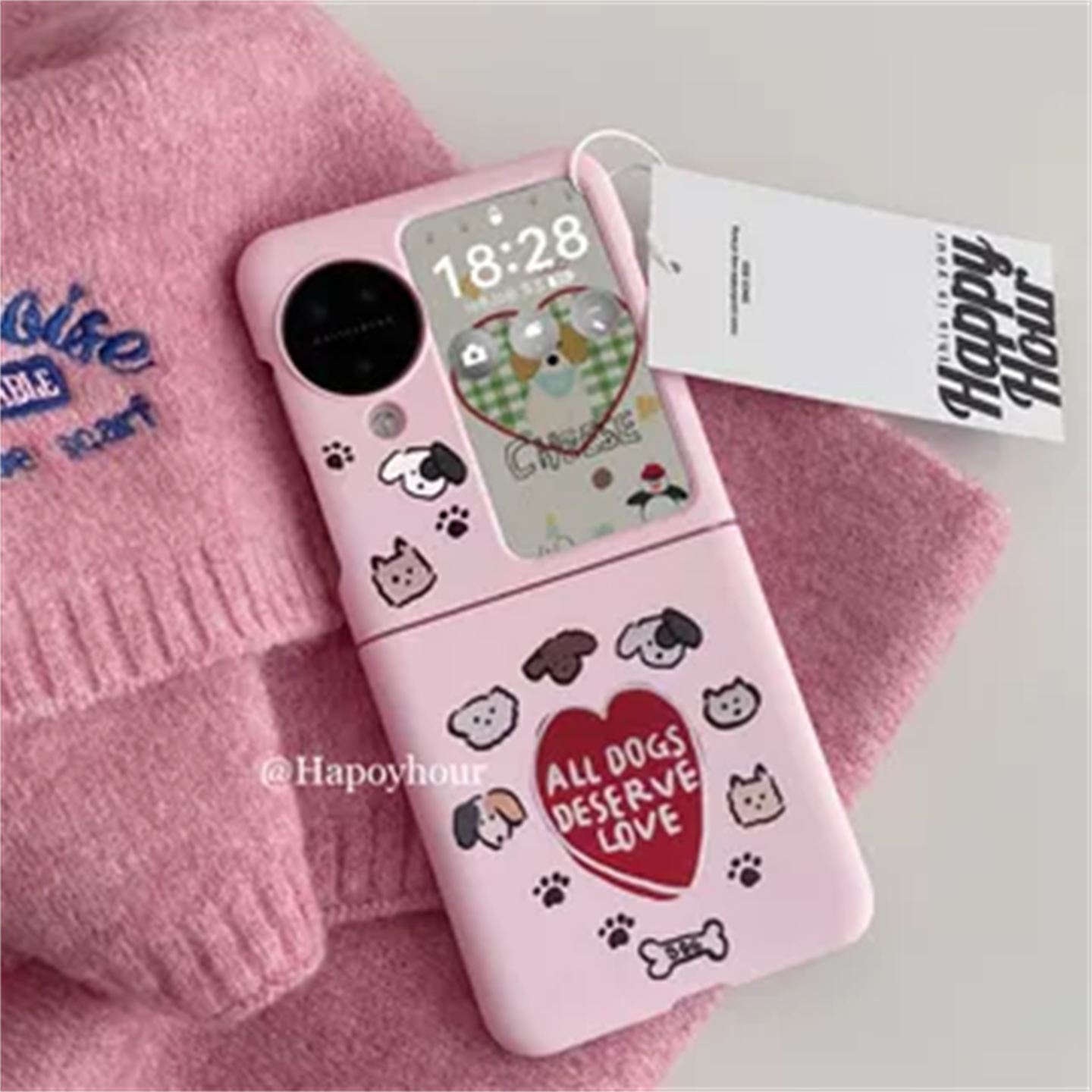 爱心猫狗适用华为pocket2