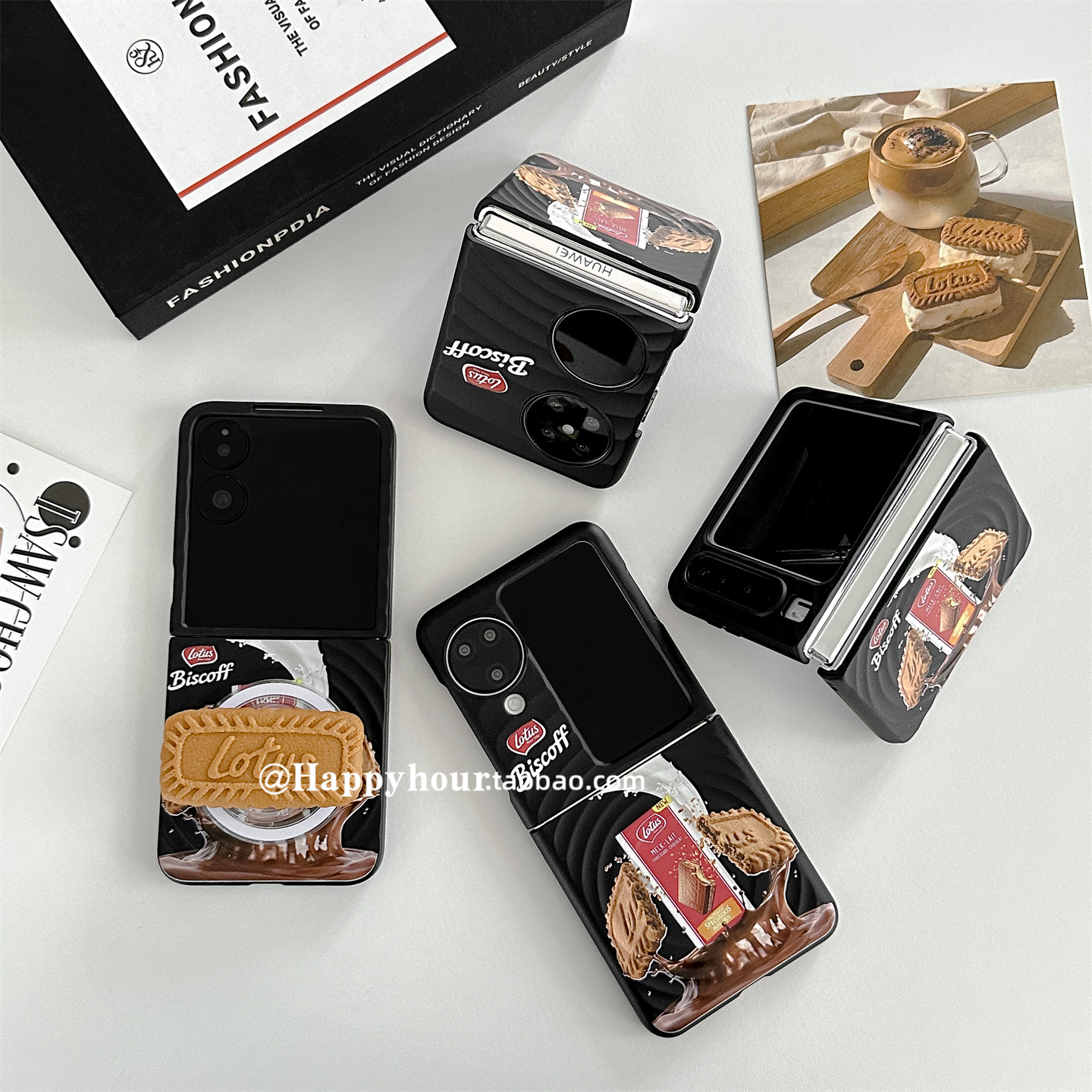 巧克力饼干小米mixflip手机壳