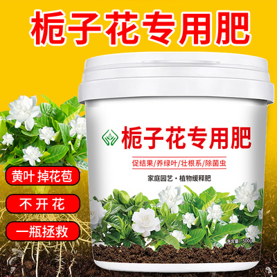 【栀子花专用肥】缓释营养颗粒缓释肥催花促花壮根茎防治黄叶烂根