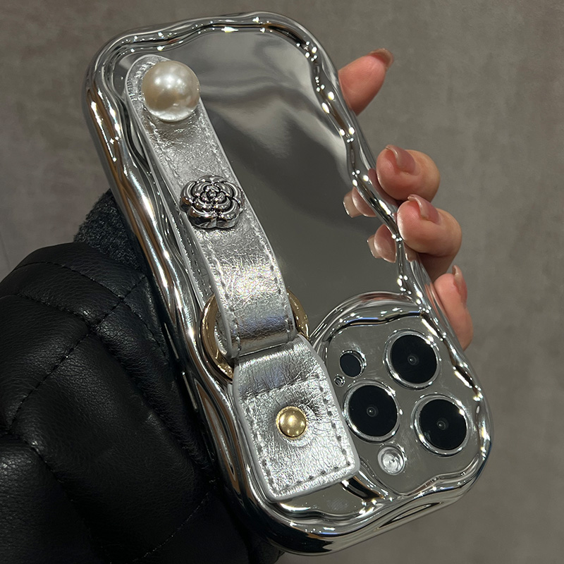 庞壳适用苹果软胶高级小众腕带