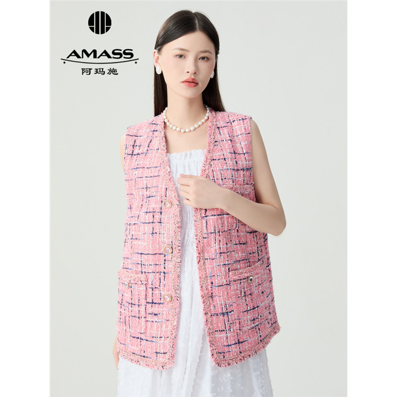 【商场同款】精致优雅重工小香风马夹