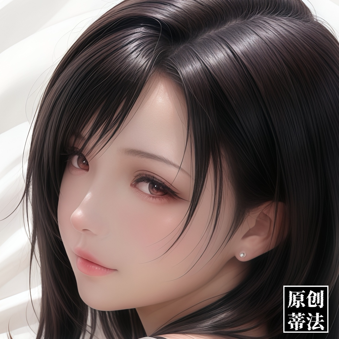 原创-二次元等身抱枕芯套定制真人3d性感人形等人高最终幻想蒂法 - 实物图