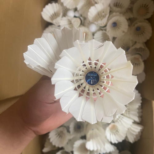 【福利品】羽毛球瑕疵球实拍图微瑕疵断一根训练球日常娱乐