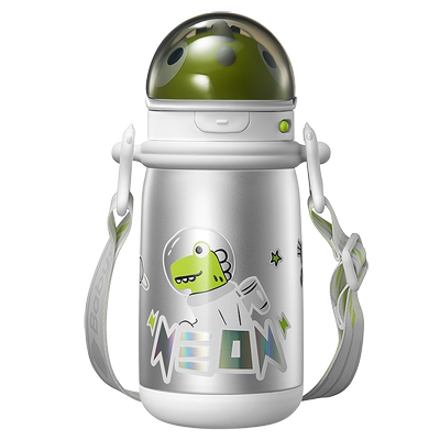 纯钛喝奶抑菌宝宝保温奶瓶