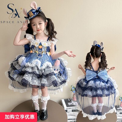 法国SA女童罗莉塔公主裙