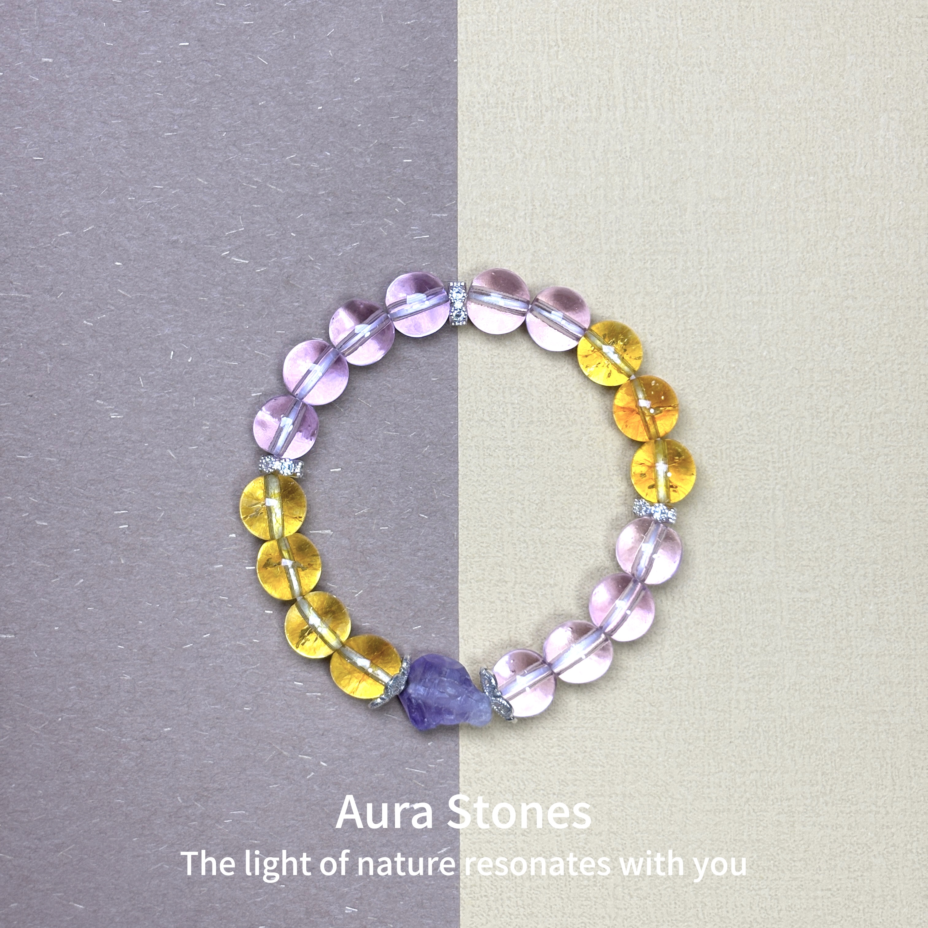 【紫黄灵】祈福能量天然紫水晶