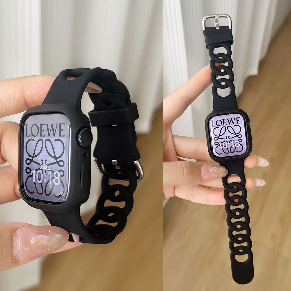 适配小米红米watch4/3/2代手表带透气硅胶redmi4运动腕带8pro高级