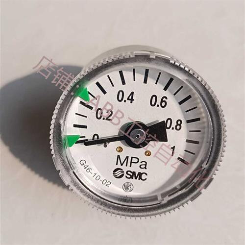 日本smc气动真空负压表g46-10-02压力表磥纹丝 接口一个备用件