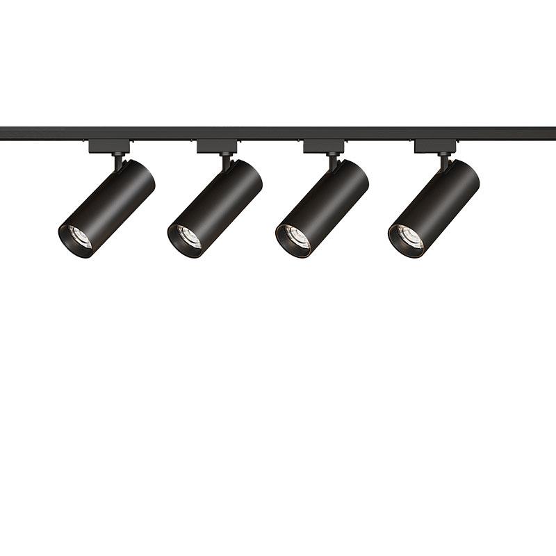 服装店射灯店铺商用轨道灯led明装导轨式超亮天花灯灯具商铺暖光