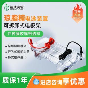 裕成实验琼脂糖水平电泳槽多用途核酸电泳仪 DNA核酸电泳槽加样梳