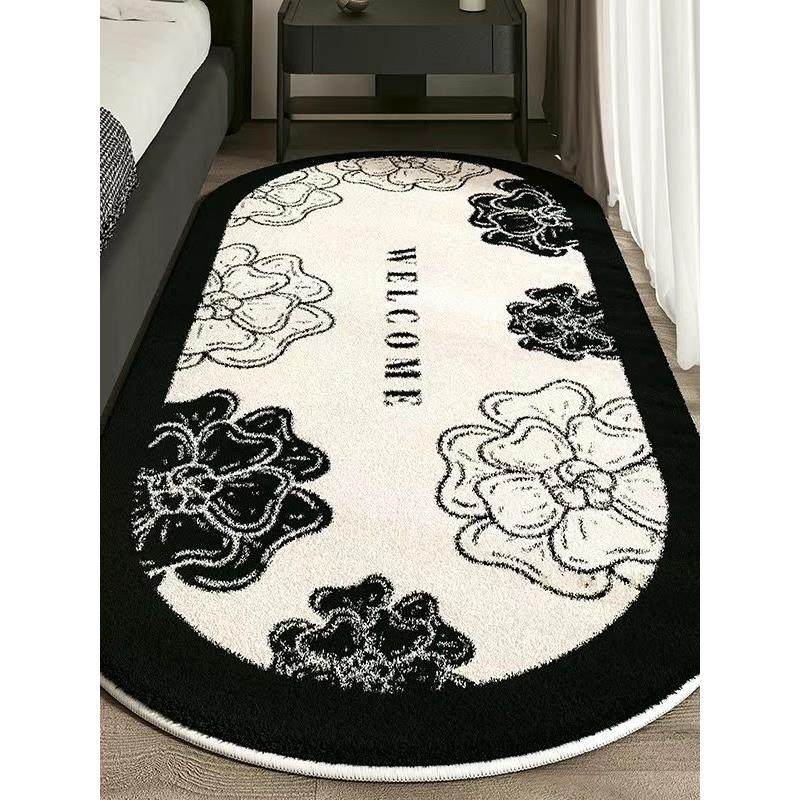 法式覆古卧室床边毯客厅沙发地毯家用可擦免洗可裁剪羊绒环保脚垫,居家布艺,床边毯,淘宝优惠券,粉丝福利购,淘宝优惠卷