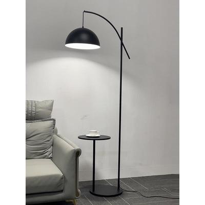 茶几托盘置物架桌子简约北欧客厅卧室床头全光谱护眼钓鱼落地灯