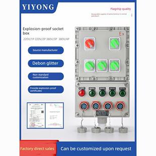 防爆配电箱照明电源开关控制箱仪表电控柜维修电源插座箱