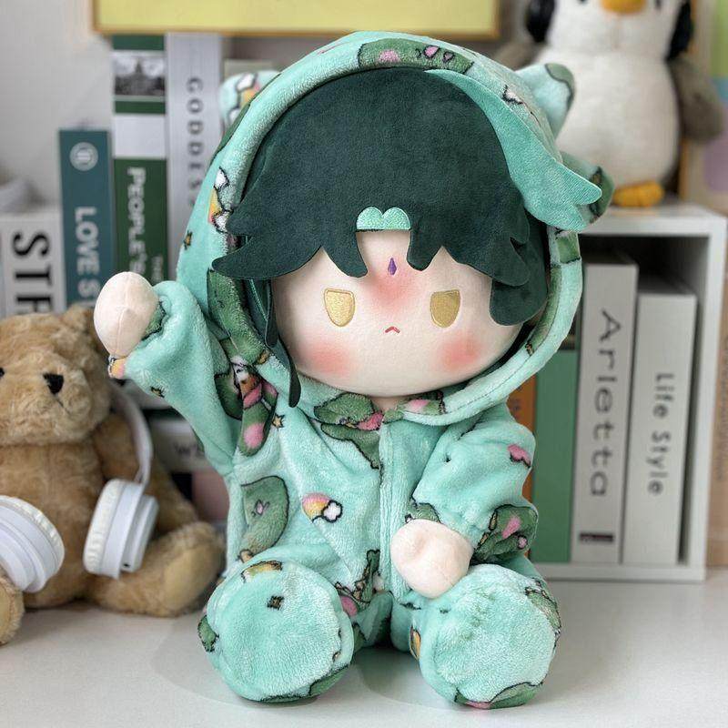 策策虎法兰绒连体睡衣套装40cm棉花娃娃衣一番赏替换公仔玩偶衣服,模玩/动漫/周边/娃圈三坑/桌游,棉花娃娃/毛绒玩具娃衣,淘宝优惠券,粉丝福利购,淘宝优惠卷