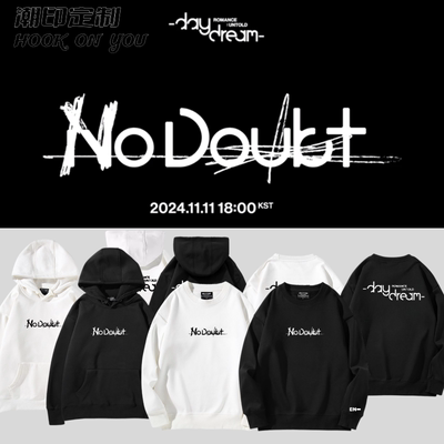 ENHYPEN新专辑No Doubt周边印花秋冬款卫衣潮流宽松男女上衣外套