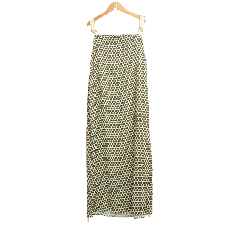 【佗寂】A2装新款高端洋气通勤气质绿色连衣裙-2L261