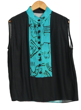 【佗寂】A2装新款高端洋气通勤气质黑色上衣-K11M078