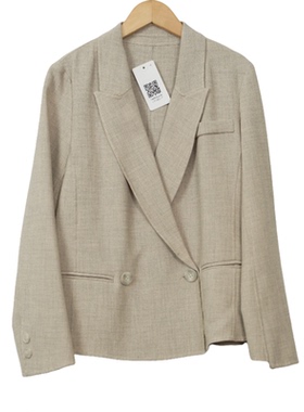 【CMM】A5牌精选女装秋冬新款高端轻奢定制韩版女灰色西服-1301