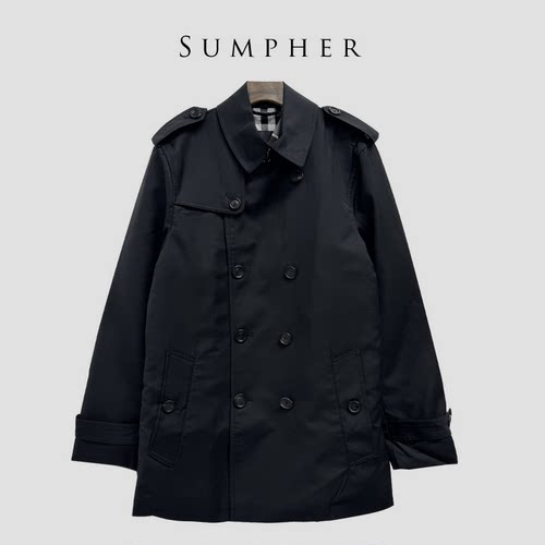 【广州杰哥Jack】Sumpher歌玲家专柜时尚气质保暖男风衣-BL005