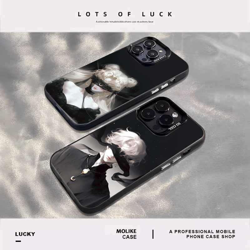 美少女适用苹果16情侣手机壳iphone15promax华为pura80荣耀mate70小米nova14红米opporeno三星vivo一加iQOO13