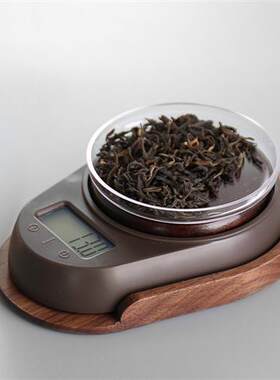 家用小型迷你茶叶称专用电子秤精准微小物克数商用茶道便携称量器