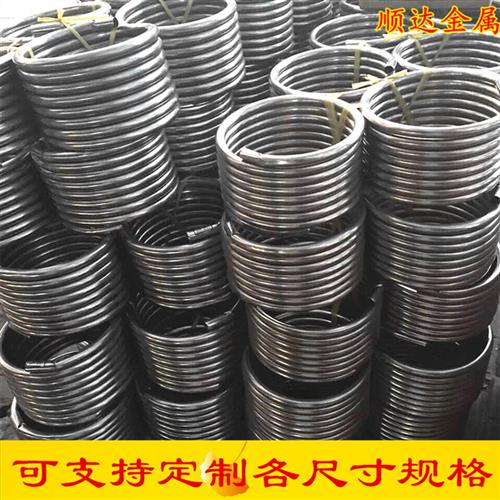 弹簧圈201不锈钢304防盗网门窗花装饰25mm圆管六米管弯半圆环配件