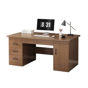 办公桌椅组合台式 电脑桌简约现代老板职员单人办公室桌子工作台
