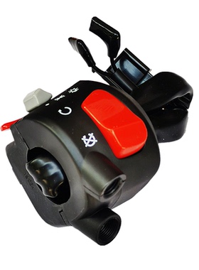 适用豪爵DF150 DH150 EH150右手把开关大灯熄火把座开关总成原装