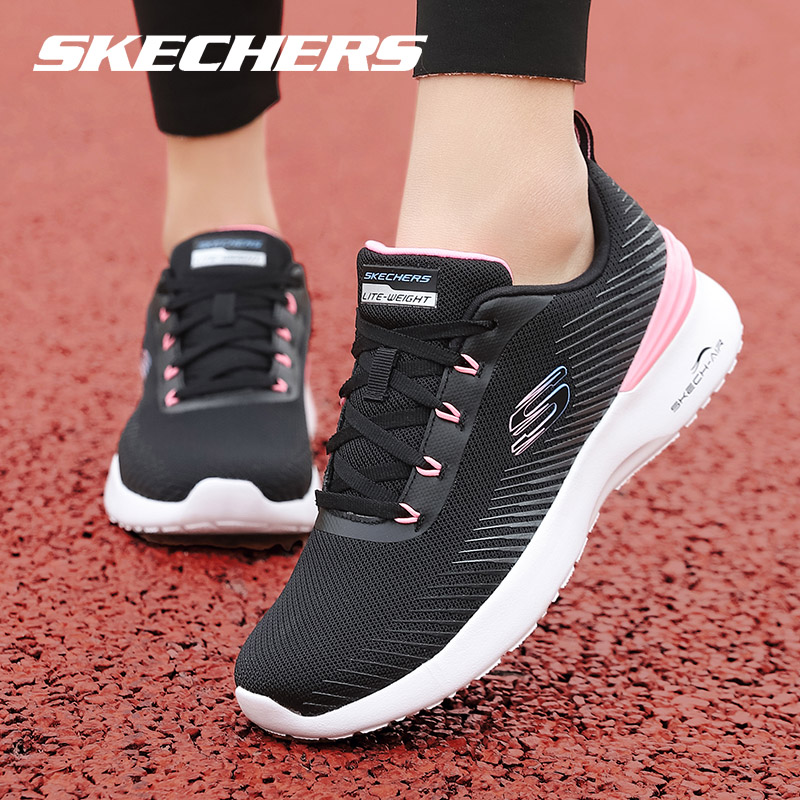 斯凯奇2025春季新款轻便休闲鞋女