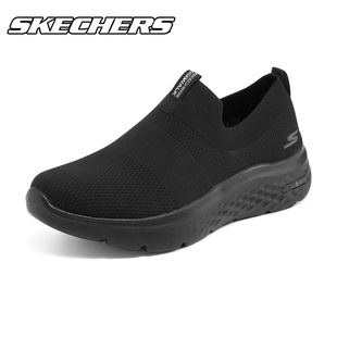 透气软底轻便休闲旅游鞋 Skechers斯凯奇健步鞋 新款 一脚蹬夏季 男鞋