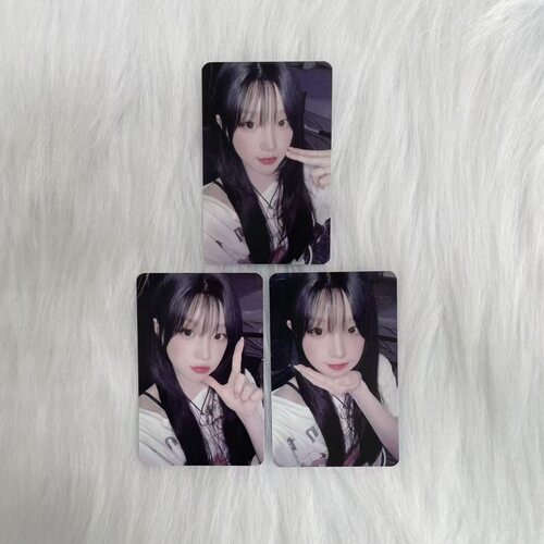 idle 娃小卡宋雨琦 solo2yzy特典卡 黑发琦