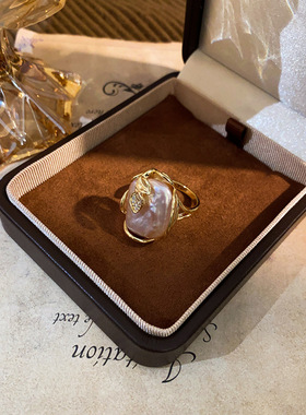 天然紫色巴洛克淡水珍珠吊坠项链女轻奢小众时尚气质设计感a5011