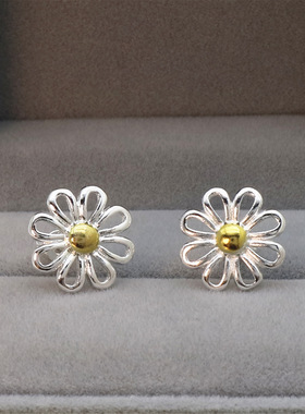 钻石之乡河南商丘ebay热卖 小雏菊耳钉 菊花耳钉耳环耳饰品 a2892