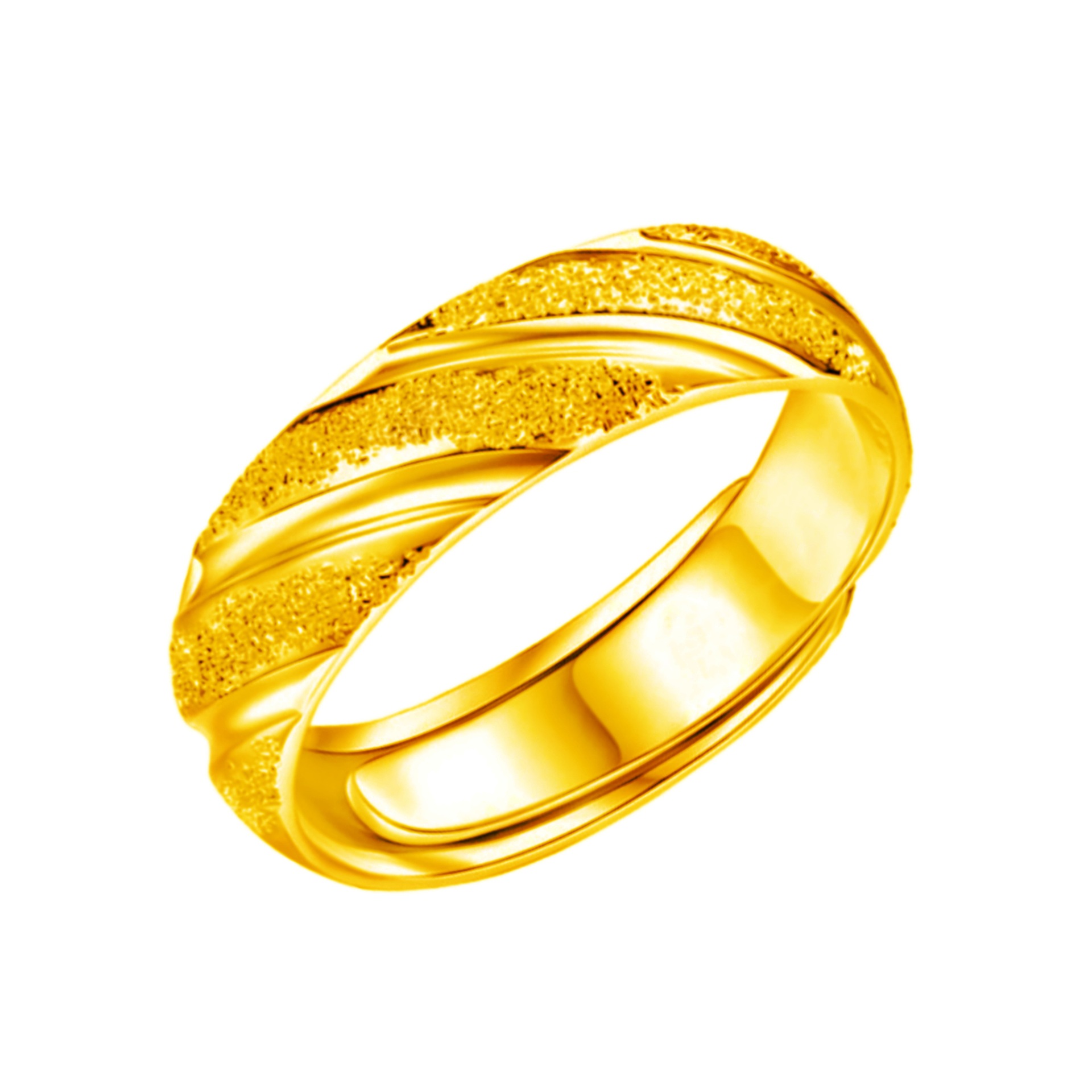 钻石之乡河南柘城河南人工钻石网红型男斜纹闪沙流星雨戒指潮流戒