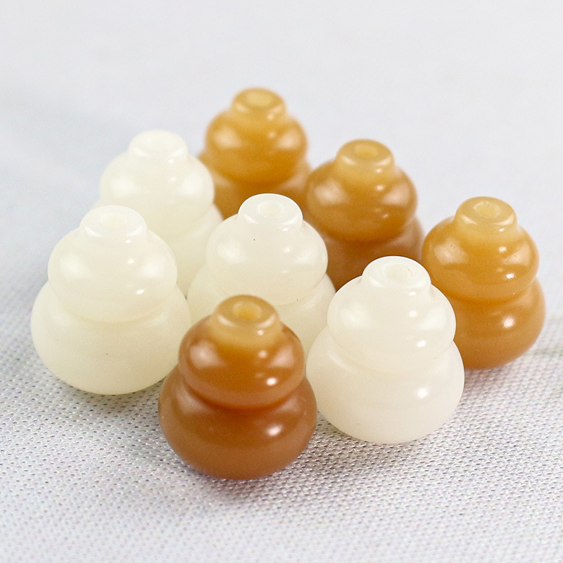 菩提之乡中国海南菩提根雕刻葫芦吊坠散珠风化老籽DIY手串项链佛