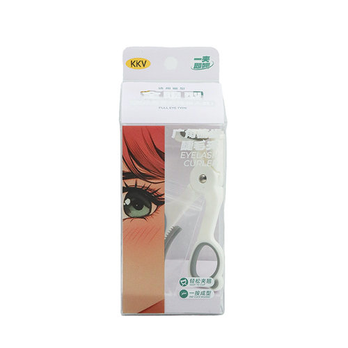 KKV一夹即翘广角梳齿睫毛夹轻松夹翘一按成型女生新手用易上手
