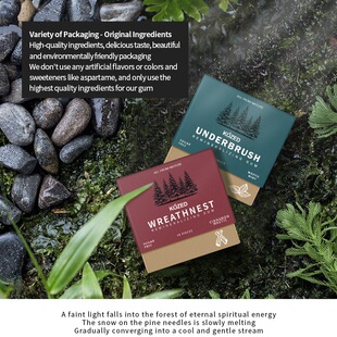 Organic MASTIC MINT miracle remineralizing chewing gum口香糖