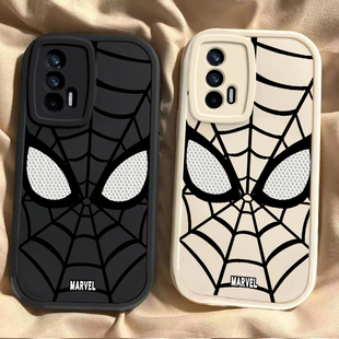 适用realme真我GT手机壳RMX2202保护OPPO真我gtneo套RealmeGT1新款 GTRMX软胶卡通全包防摔男女relamegt蜘蛛侠