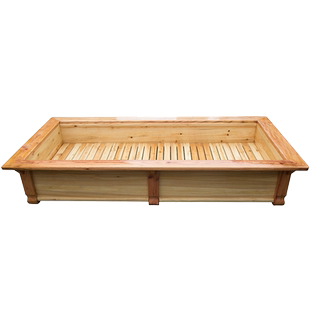 湖南人实木烤火箱电火柜火桶暖脚火炉家用长方形电取暖器可躺冬天