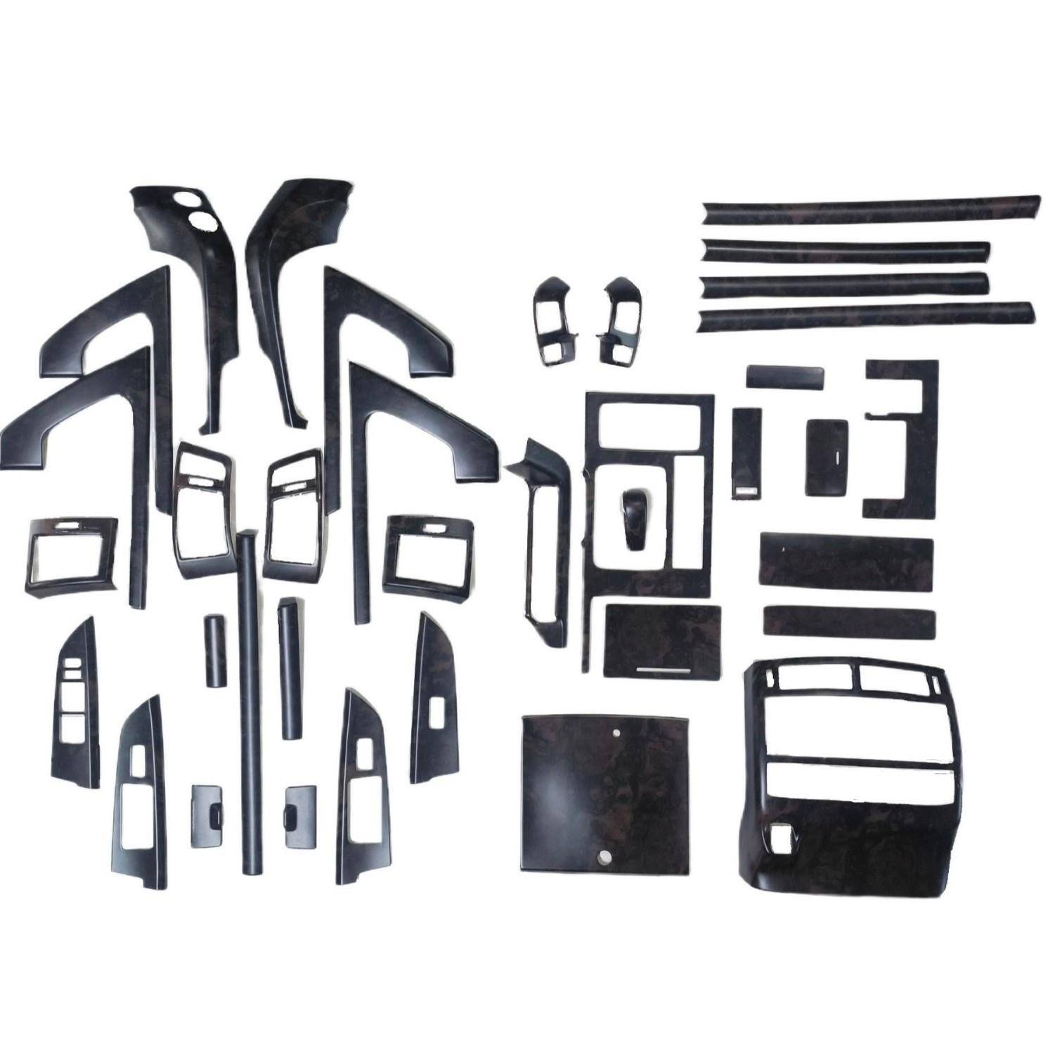 碳纤桃木内饰改装适用于酷路泽LandCruiser超薄吻合无损加装工艺