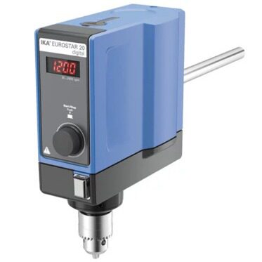 德国IKA艾卡RW20digital悬臂搅拌器数显电动搅拌器实验室顶置式