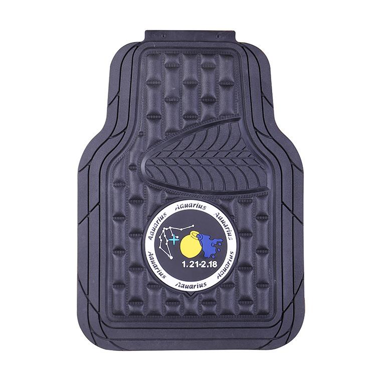 PVC乳胶汽车脚垫防滑材料砖纹水平座通用直销防滑耐磨