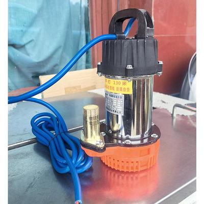 迷你永磁直流潜水泵12v24v高扬程全铜电机电缆线小体积18米扬程