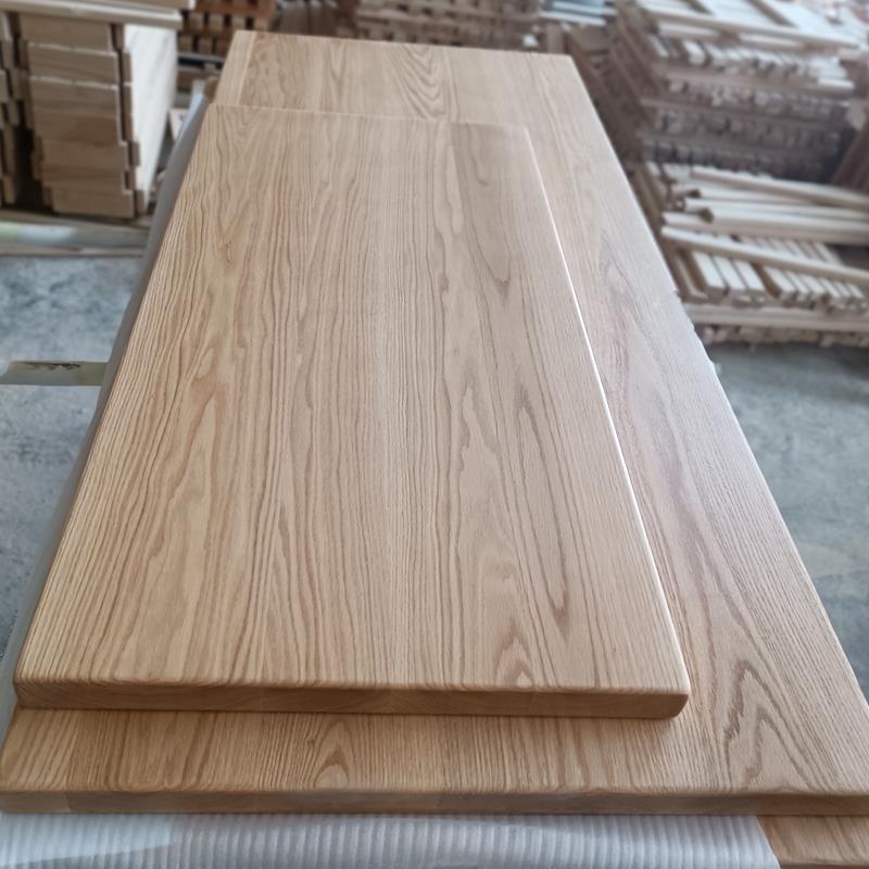 采购产品定制实木板隔板，山毛榉橡木板桌面桌面板，酒吧面板，圆