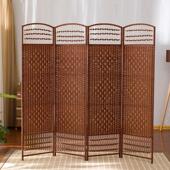 隔断现代装 新品 久家宜田园时尚 饰家居折叠折屏推拉客厅屏风室内