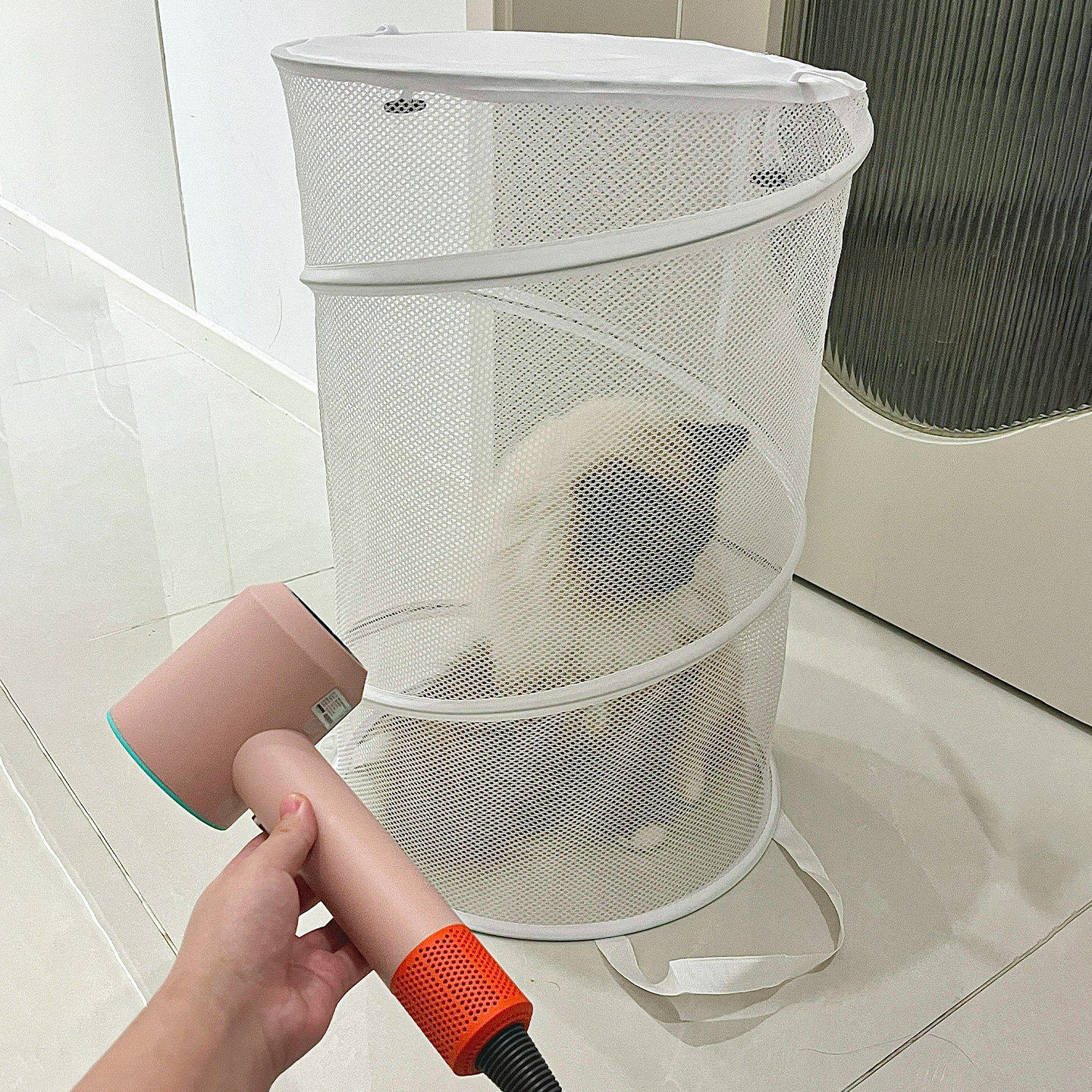 猫咪烘干箱冬季宠物家用静音洗澡吹干神器可折叠小型犬吹毛防抓咬