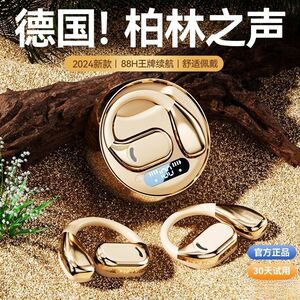 原初者蓝牙耳机通话清晰AI降噪低延迟不入耳立体声重低音挂耳式